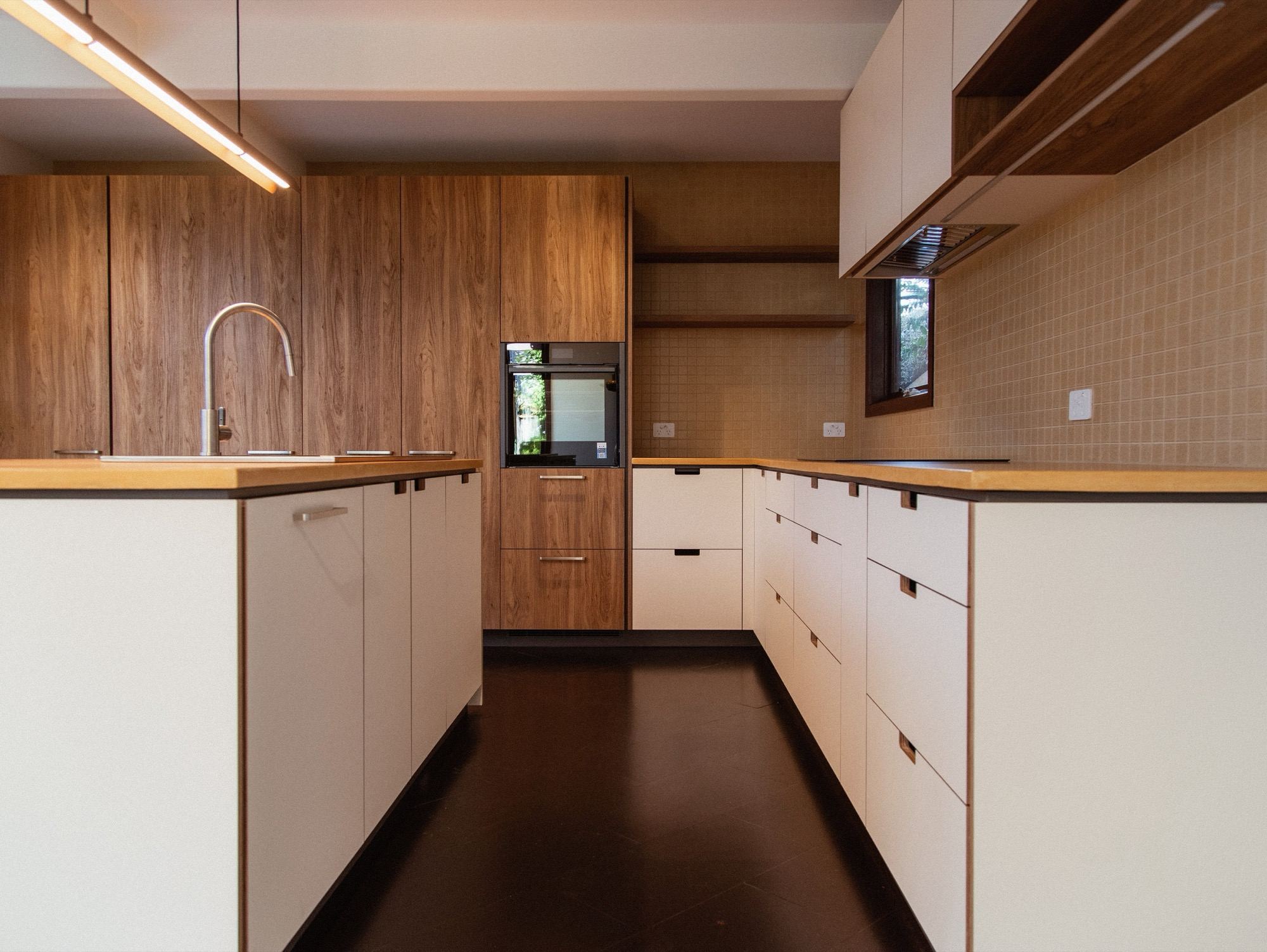 Walnut kitchen